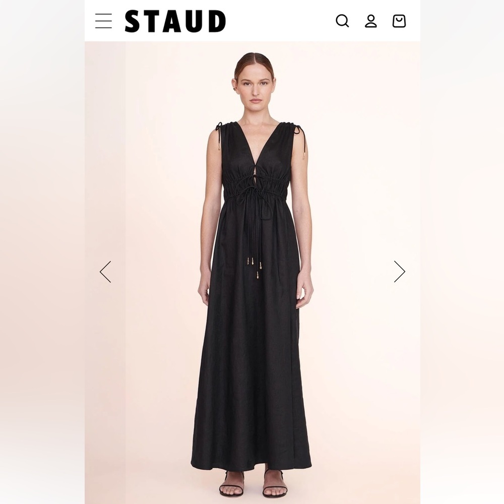 Staud Kendra linen dress